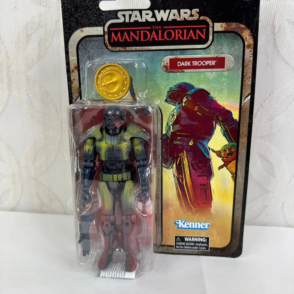 Star Wars Mandalorian Black Series Credit Collection Retro Cardback Dark Trooper
